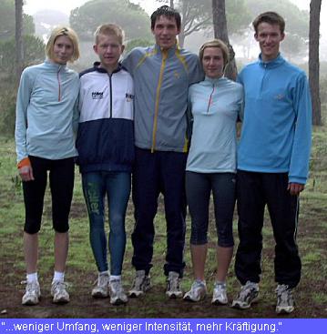 v.l.: Christine Schleifer, Simon Kurz, Andy G�nzel, Felicitas Mensing, Stephan Hohl